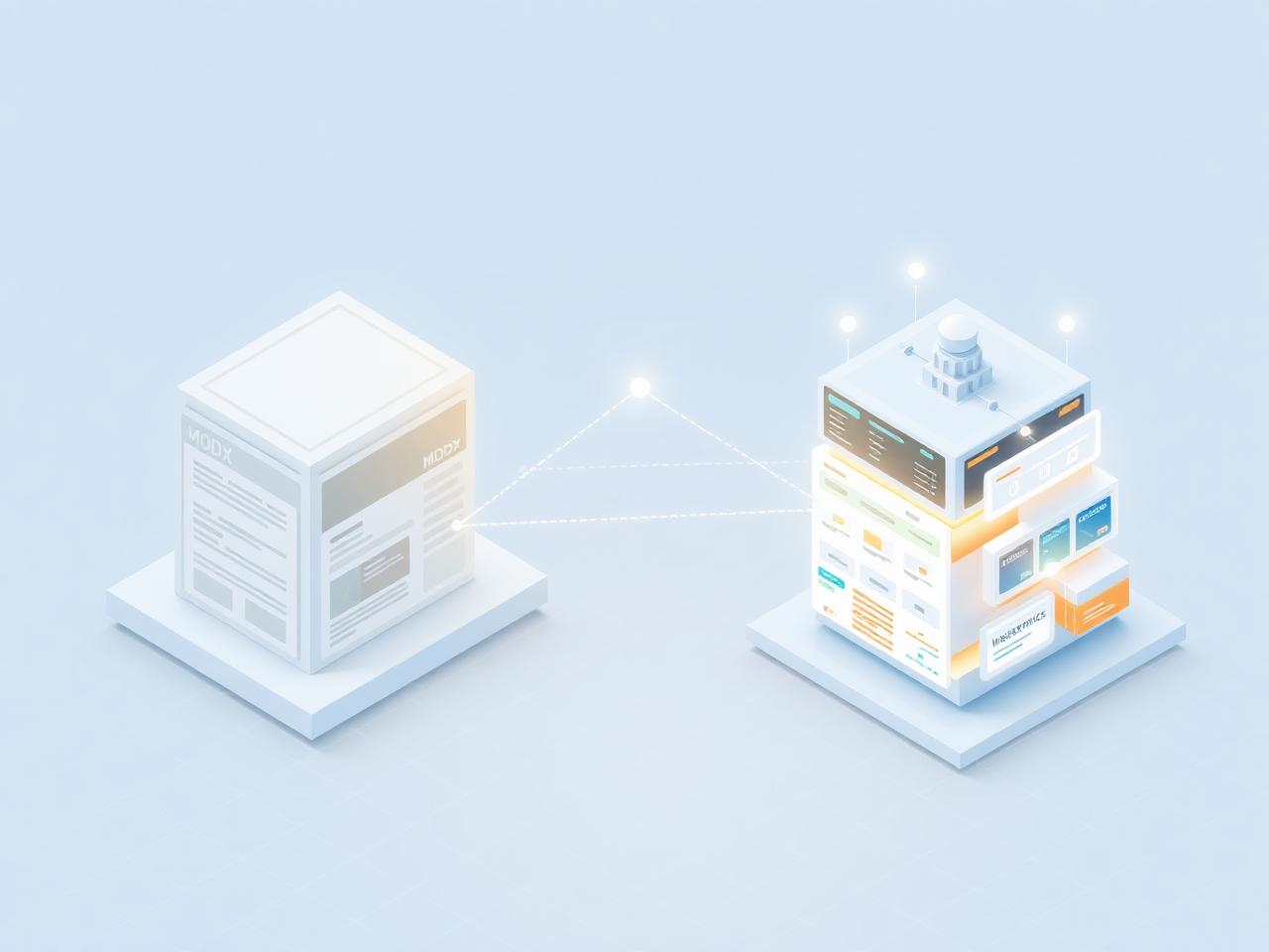 Схема постепенного переноса сайта с MODX на современную архитектуру